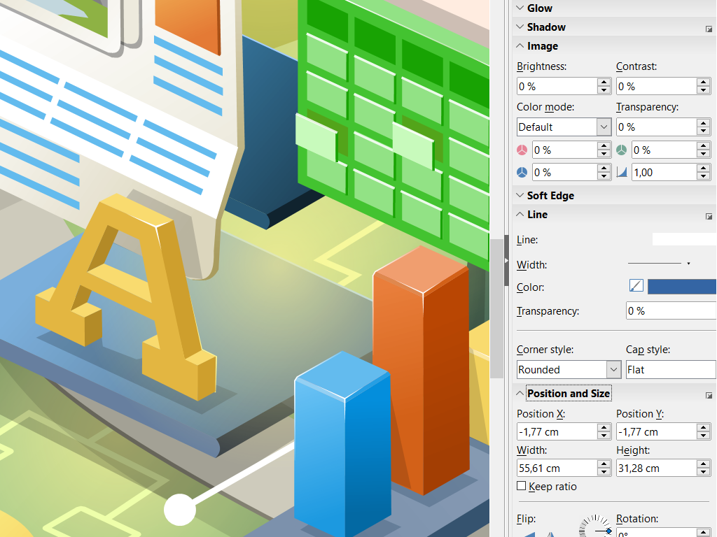 Captura de tela do Draw