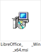 Instalador do LibreOffice Windows